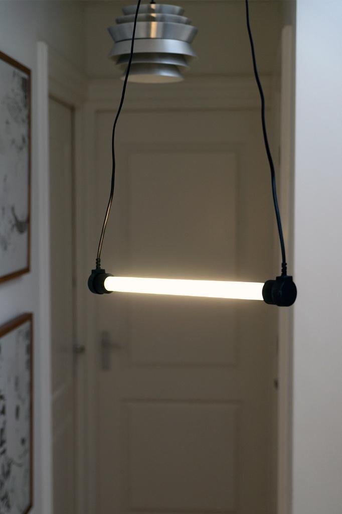 Vintage tube lamp, Ophalen of Verzenden, Zo goed als nieuw, Minder dan 50 cm