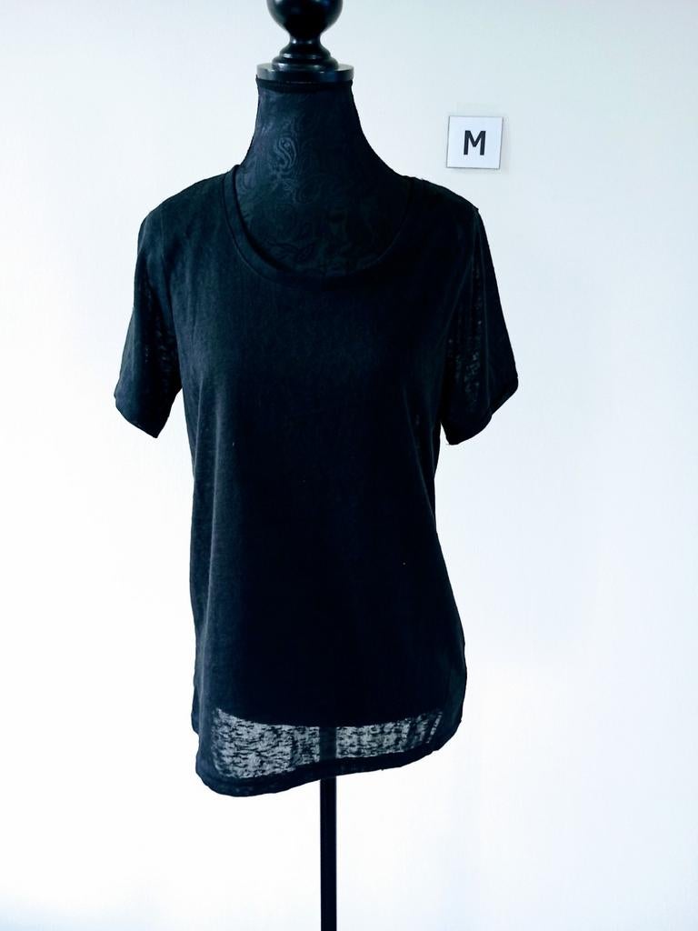 Shirtje. T-shirt. Zwart met korte mouwen. Maat M/38. Nieuw!, Maat 38/40 (M), Zwart, Nieuw, Ophalen of Verzenden