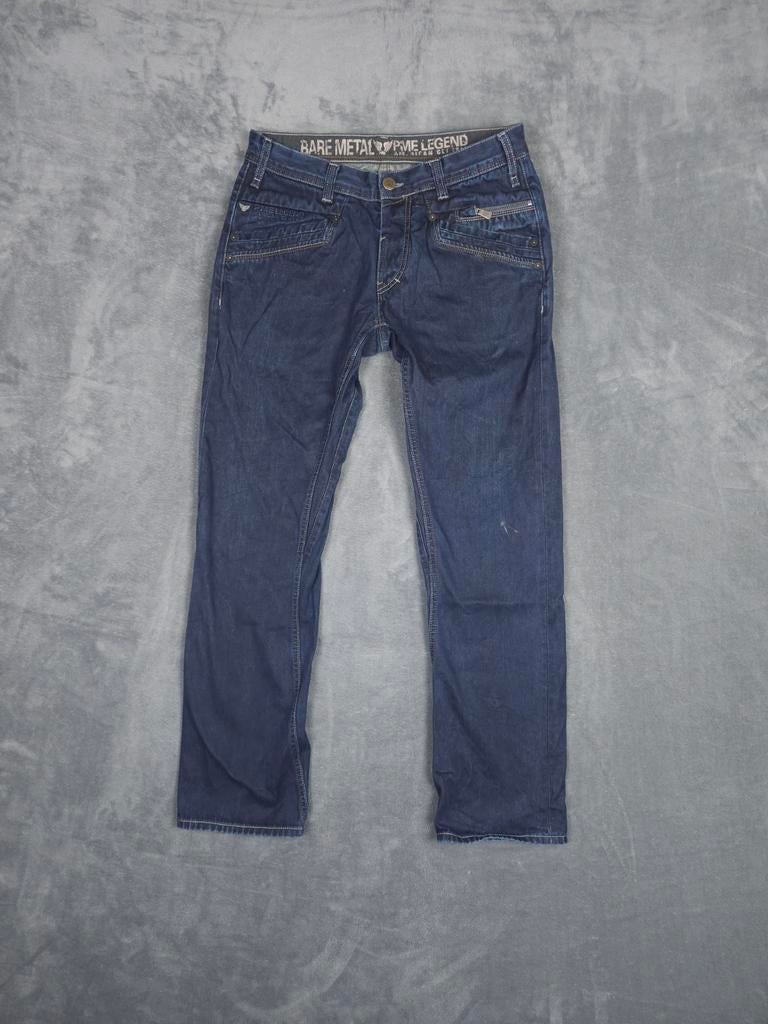 Pme Legend Broek Bare Metal W33 L32 Donkerblauw Jeans, Blauw, ., Ophalen of Verzenden, Zo goed als nieuw