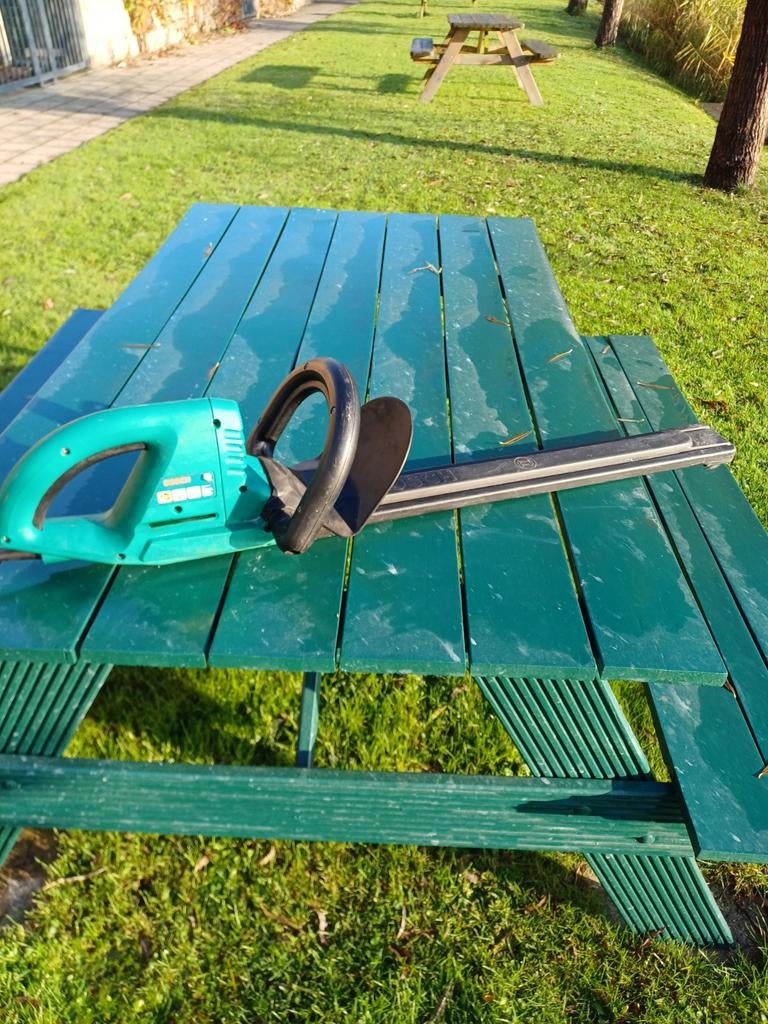 Bosch AHS 48 Elektrische Heggenschaar - 400W, Tuin en Terras, Ophalen of Verzenden, Gebruikt, Elektrisch, Bosch