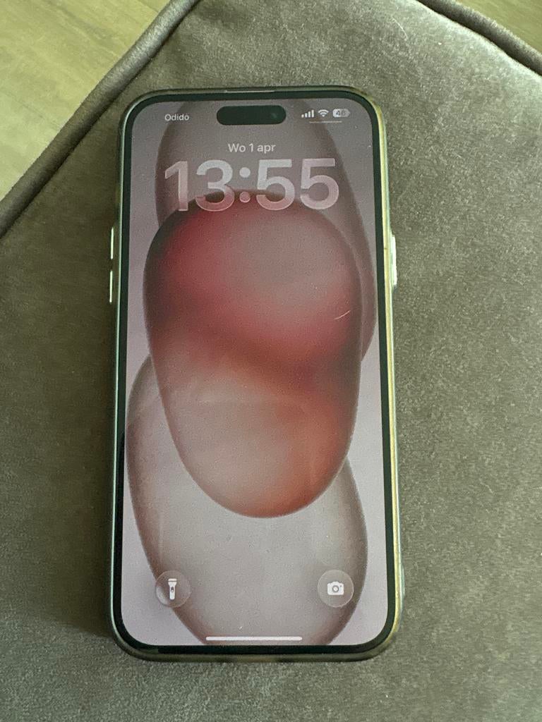 Apple iPhone 15 Plus 128GB Roze - Zo goed als nieuw, Ophalen, 128 GB, Zo goed als nieuw, Zonder abonnement