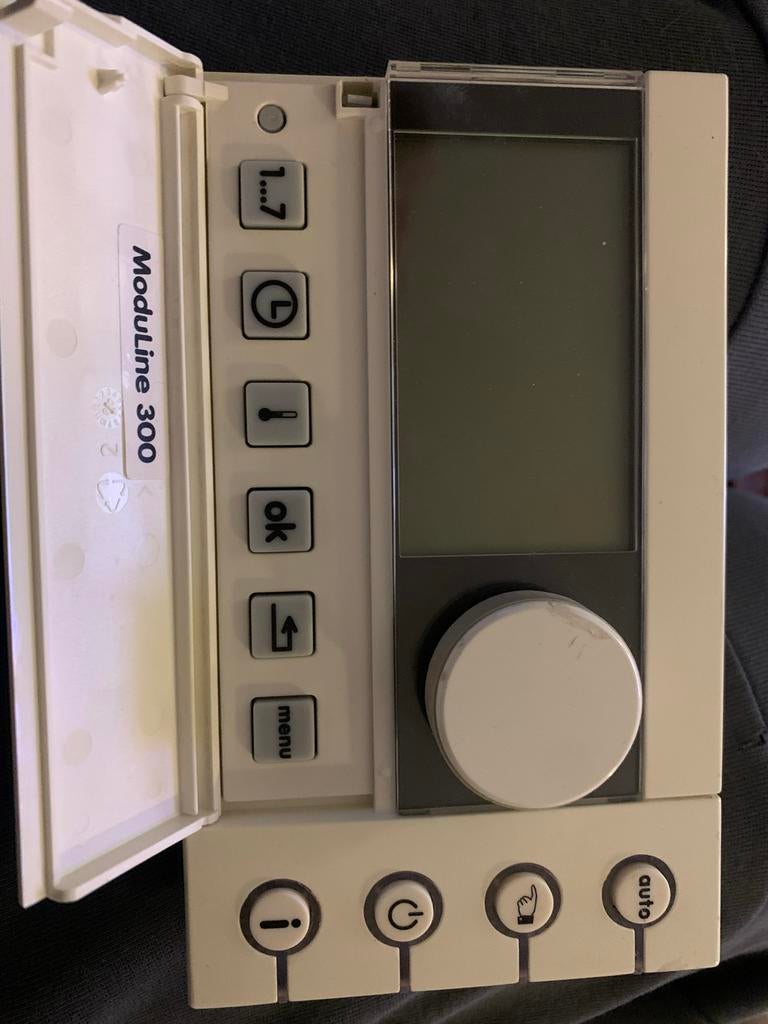 Nefit Moduline 300 klokthermostaat, Doe-het-zelf en Verbouw, Thermostaten, Ophalen, Gebruikt