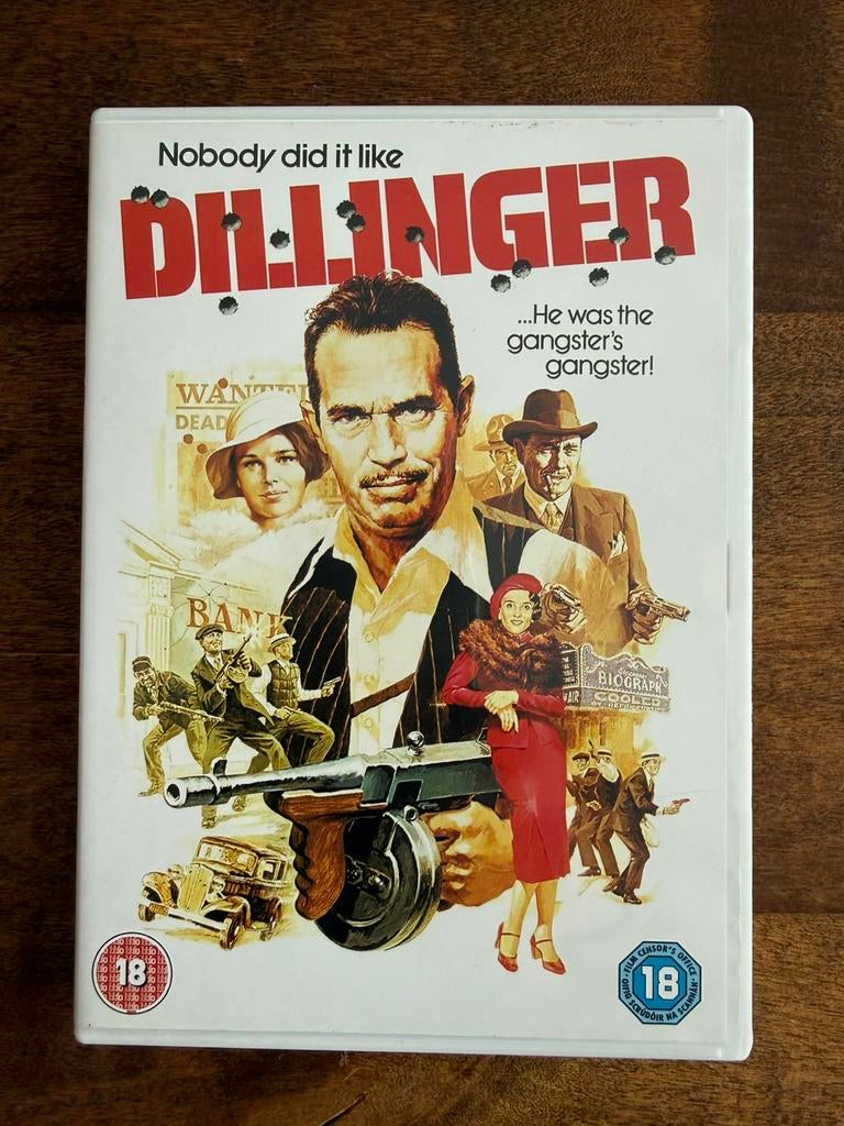 DVD Dillinger - Gansterfilm met Warren Oates, 1960 tot 1980, Vanaf 16 jaar, Ophalen of Verzenden, Zo goed als nieuw