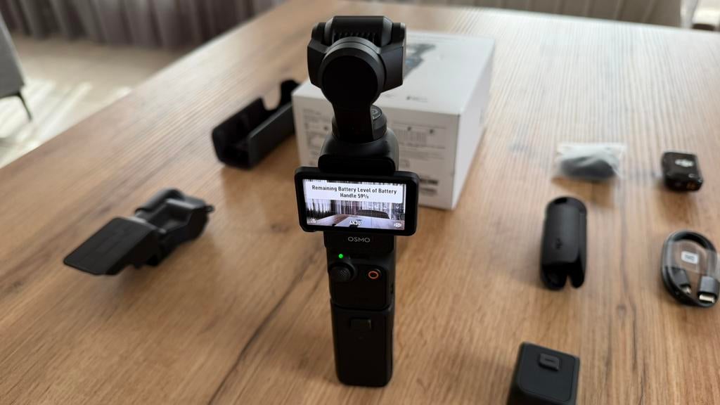 DJI Osmo Pocket 3 - Creator Combo | Zo goed als nieuw, Ophalen of Verzenden, Zo goed als nieuw, Overige merken