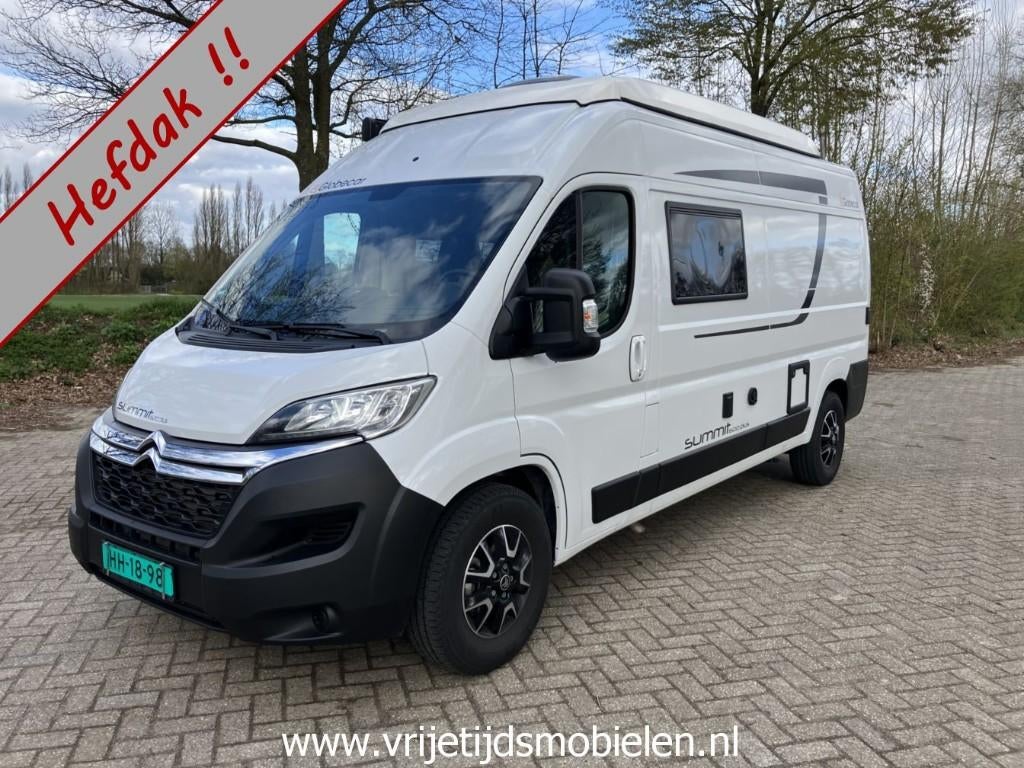 Pössl Summit 600 - Hefdak - 2023 - 12.200 KM - TOP staat !!, Caravans en Kamperen, Buscamper of Camperbus, Pössl, Bedrijf, 5 tot 6 meter