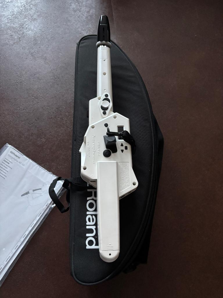 Elektrische Saxofoon (Roland AE10G), Ophalen, Nieuw, Overige typen, Met koffer