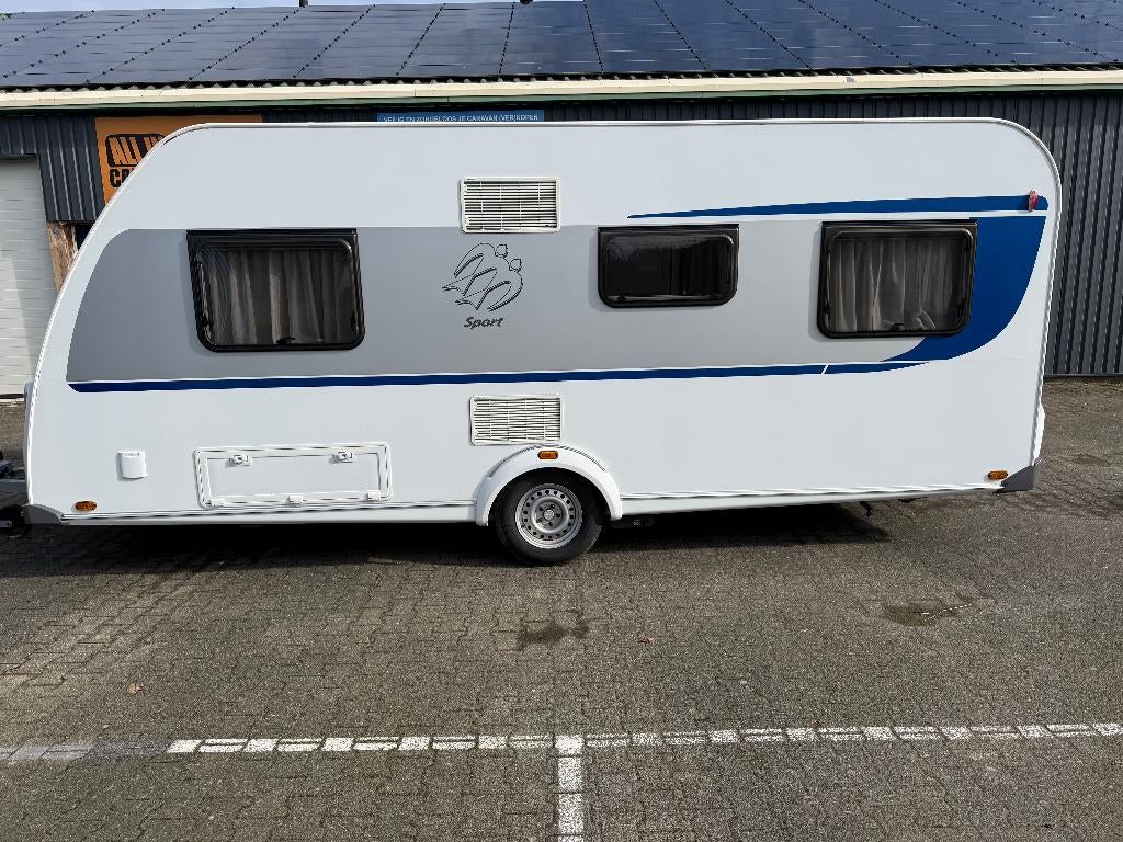 Caravan Knaus 500 Sport FU-2018-Mover-Nieuwe BOVAG 2026, 90 kg, Schokbreker, Bedrijf, 5 tot 6 meter
