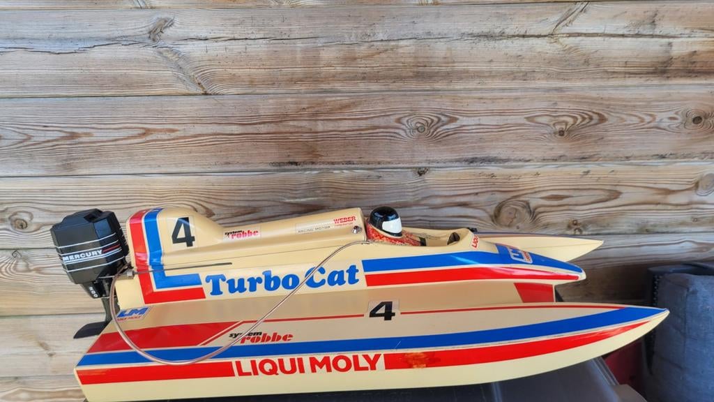 Robbe turbocat met mercury motor, Ophalen, Gebruikt, Groter dan 1:32