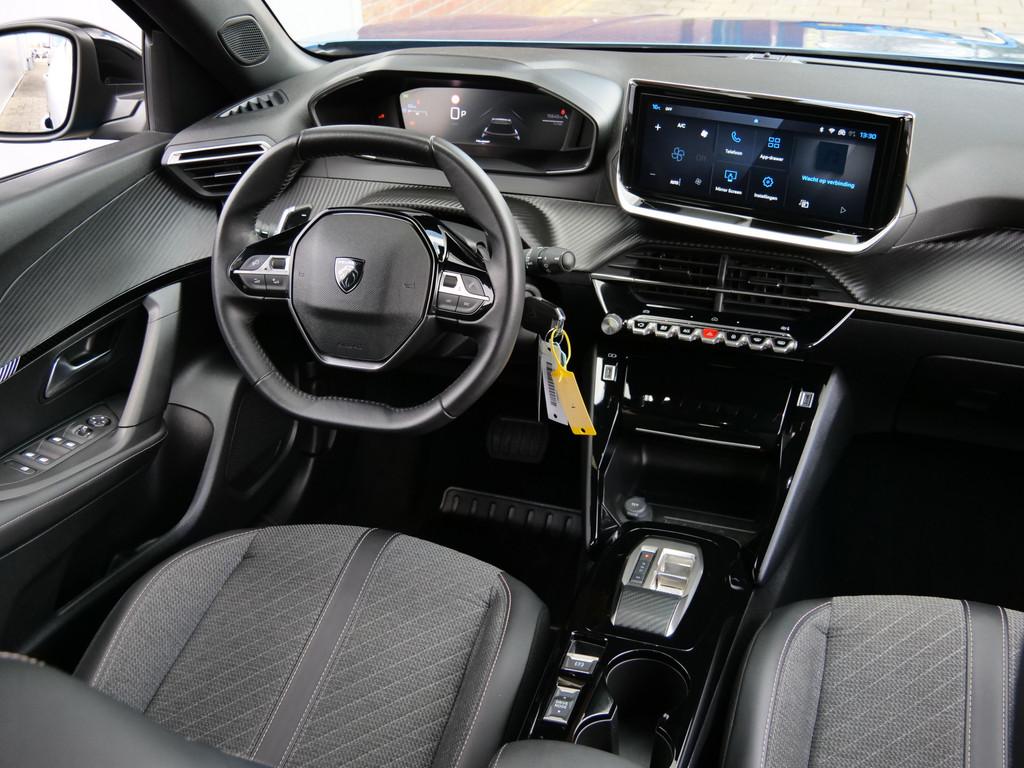 Peugeot 2008 1.2 Hybrid 136 Pk Allure Automaat DAB / Apple C, 1272 kg, 136 pk, 1199 cc, Blauw