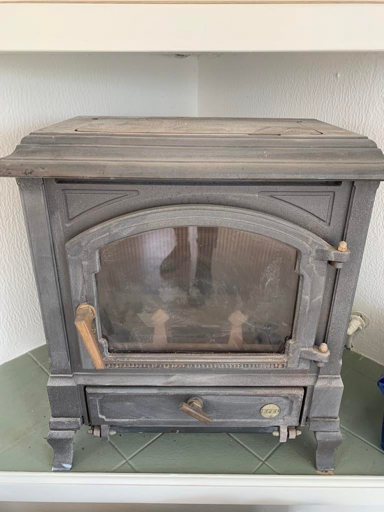 Gaskachel Efel, Huis en Inrichting, Kachels, Gebruikt, Gas, Verzenden, Vrijstaand