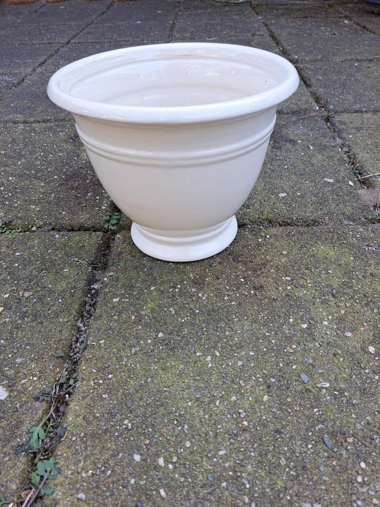 Hele mooie grote bloempot zgan, Tuin en Terras, Bloempotten, Ophalen, Zo goed als nieuw