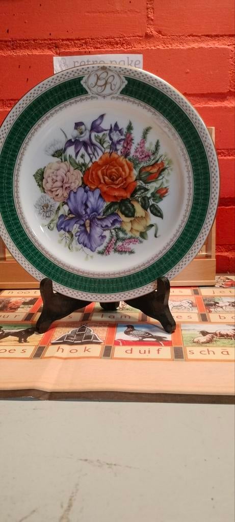 Vintage herinneringsbord Koningin Beatrix 1988, Antiek en Kunst, Ophalen of Verzenden