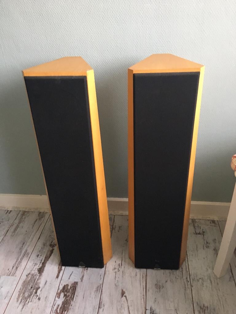 Driade 70 serie luidsprekerset, Audio, Tv en Foto, Luidsprekers, Gebruikt, 60 tot 120 watt, Front, Rear of Stereo speakers, Ophalen