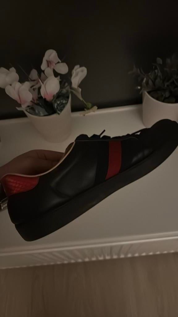 Gucci Ace sneakers heren, Kleding | Heren, Schoenen, Ophalen, Gedragen, Zwart, Sneakers of Gympen
