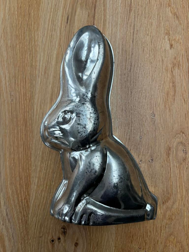 Vintage bakvorm paashaas 33 cm, Diversen, Pasen, Ophalen of Verzenden, Zo goed als nieuw