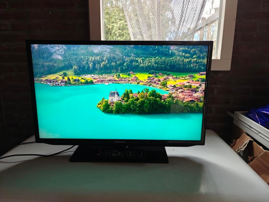 Samsung 32 inch LED Smart TV, LED, Zo goed als nieuw, Samsung, Smart TV