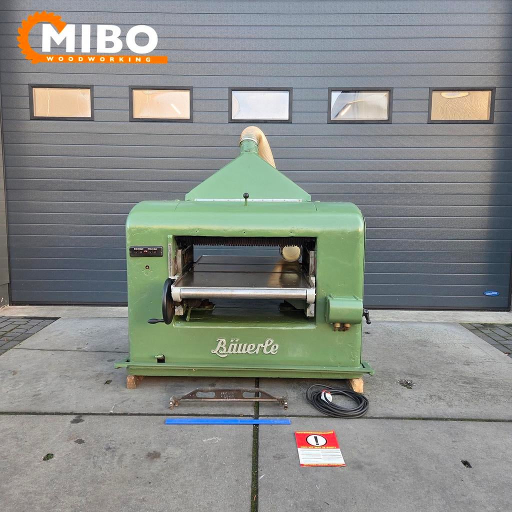 Bauerle vandiktebank 80cm vandiktebank ** 800mm schaven, Ophalen of Verzenden, Zo goed als nieuw