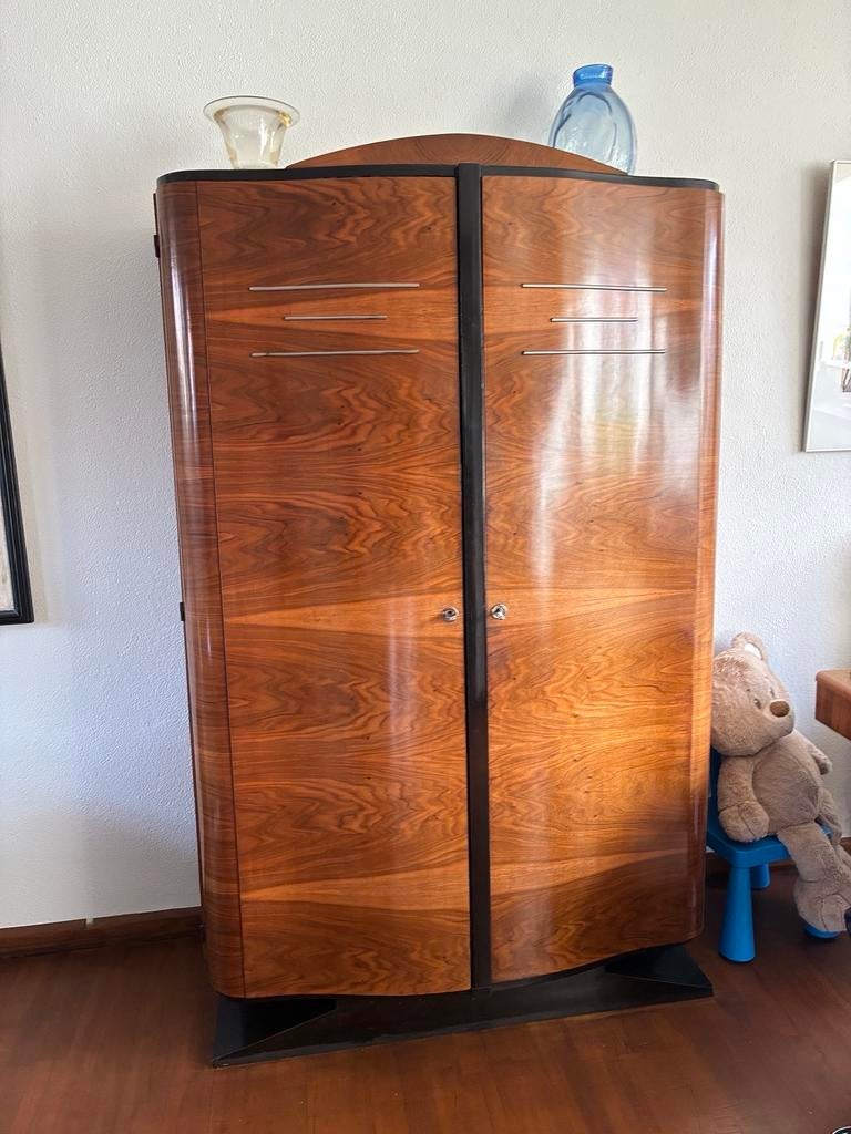 Art Deco Legkast / Servieskast - Stevig Hout, Antiek en Kunst, Antiek | Meubels | Kasten, Ophalen