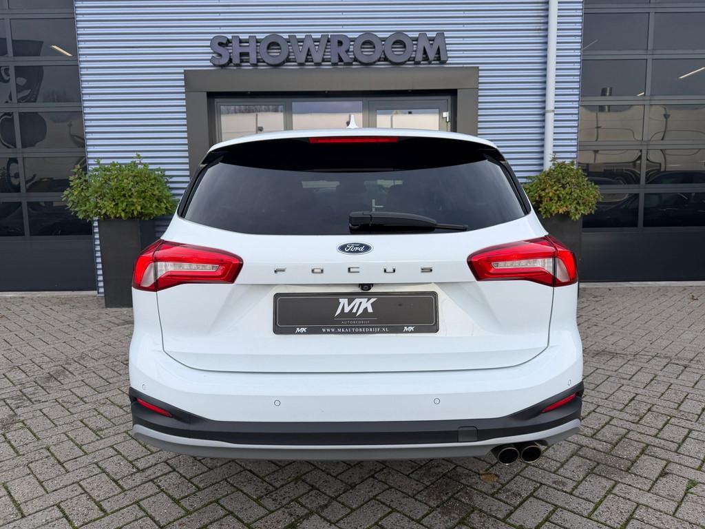 Ford Focus Wagon 1.0 EcoBoost Titanium X Active| Camera|Appl, Gebruikt, Wit, 3 cilinders, Geïmporteerd