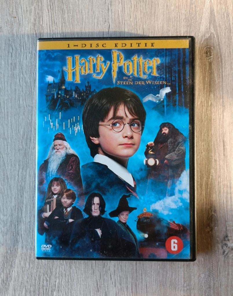 Harry Potter en de Steen der Wijzen DVD - 1-Disc Editie, Vanaf 6 jaar, Verzenden, Gebruikt, Overige genres