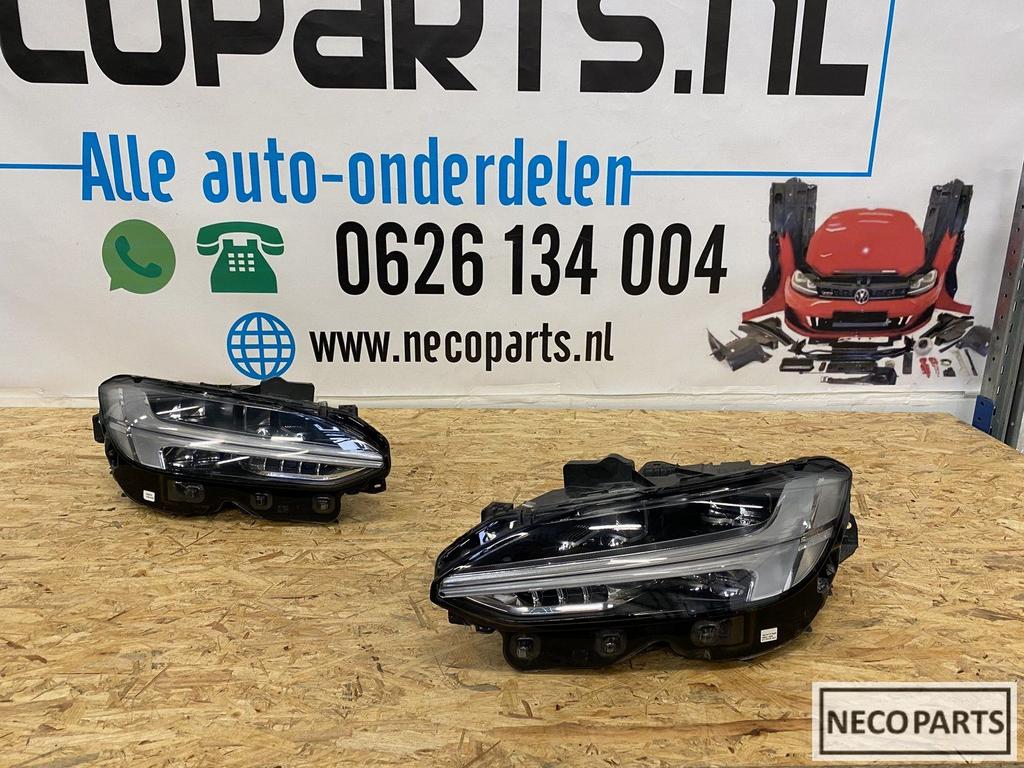 VOLVO V90 S90 VOL LED KOPLAMP ORIGINEEL SET, Gebruikt, -, -, Ophalen of Verzenden