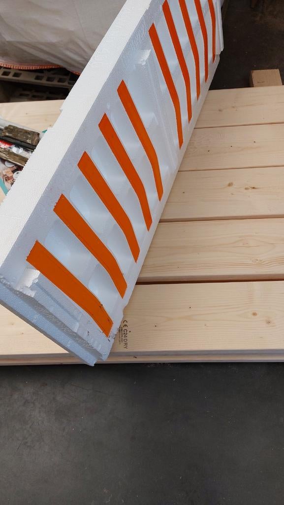 Isobouw powerkist en eps platen, Ophalen, Piepschuim (Tempex), 15 m² of meer