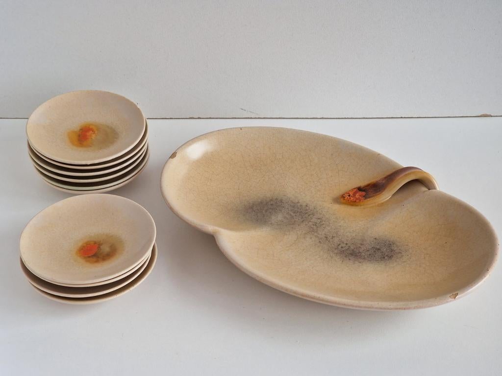 Mobach Vintage Retro Schaaltjes Set - Mooie Staat, Ophalen of Verzenden