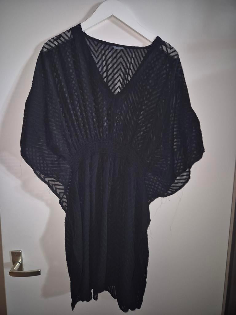 Strandjurkje doorzichtig zeeman 44/46, Zwart, Maat 46/48 (XL) of groter, Nieuw, Ophalen of Verzenden