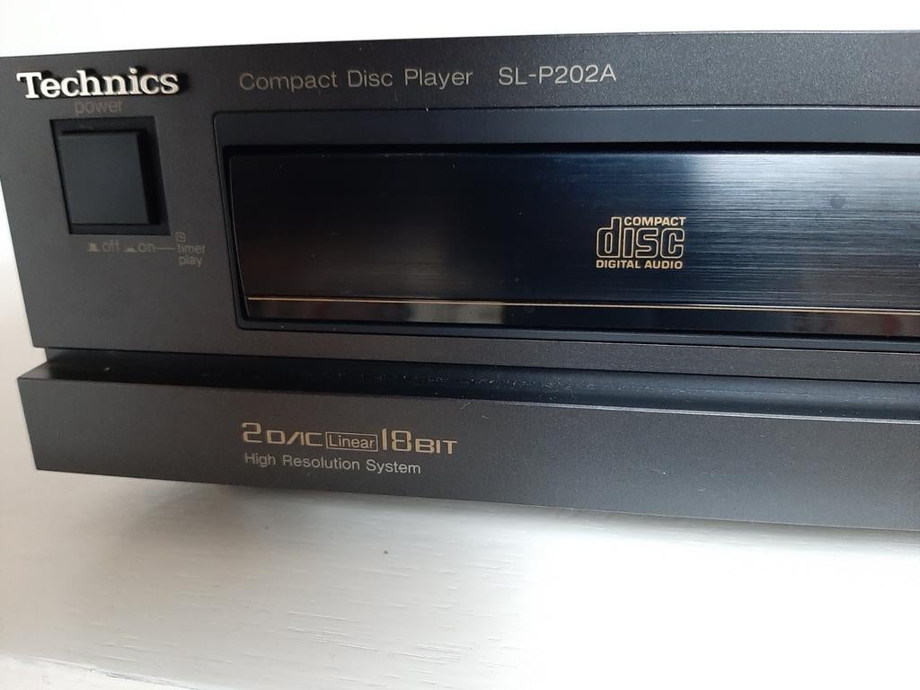 Technics cd speler SL-P202A -zwart-, Ophalen, Gebruikt, Technics