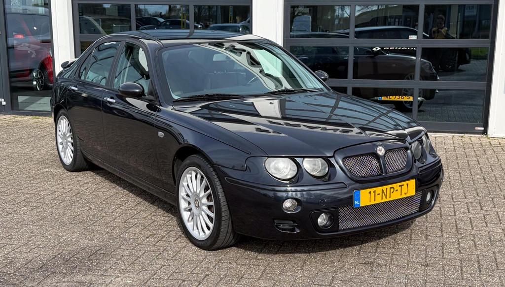 MG ZT 2.5 V6 190 1e eigenaar!, Auto's, MG, Voorwielaandrijving, Gebruikt, Zwart, Bedrijf