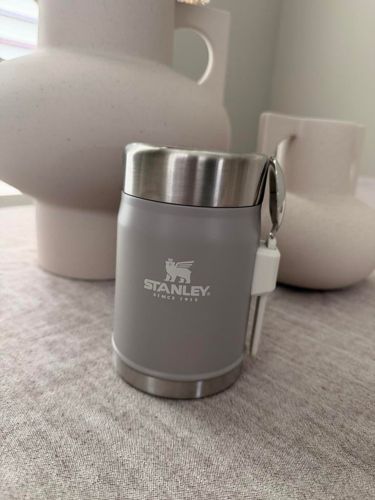 The Legendary Food Jar + Spork lunchbox 40 cl Ash 2.0, Ophalen of Verzenden, Zo goed als nieuw