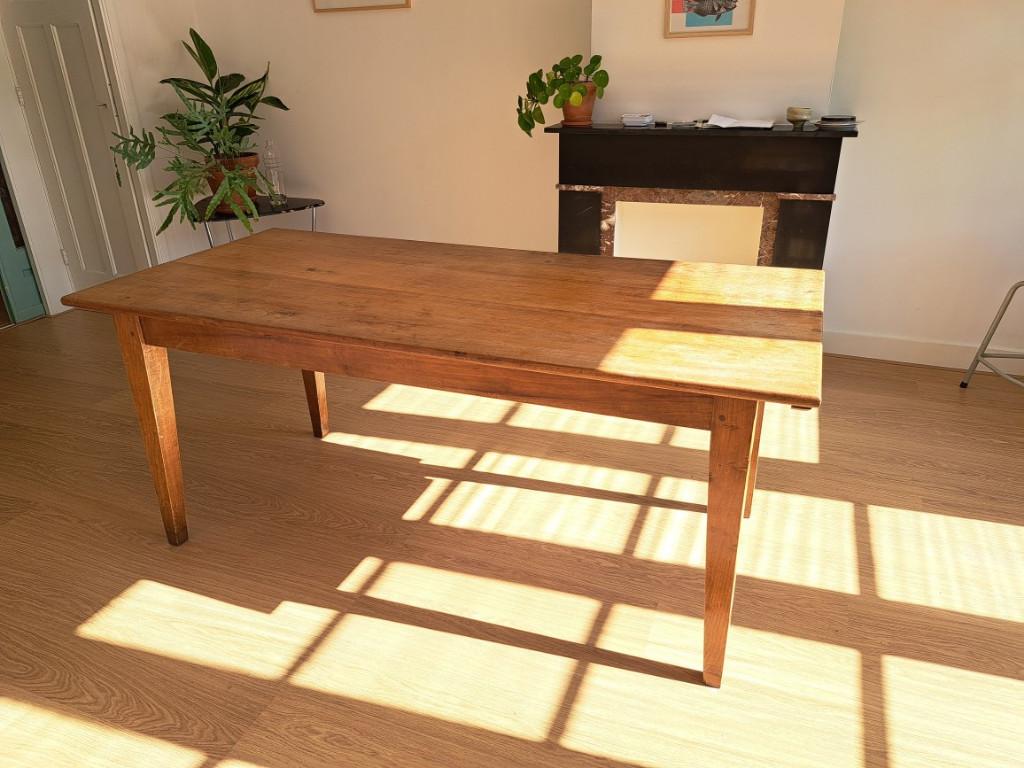 vintage antieke franse boerderij eettafel / in Rotterdam, Ophalen