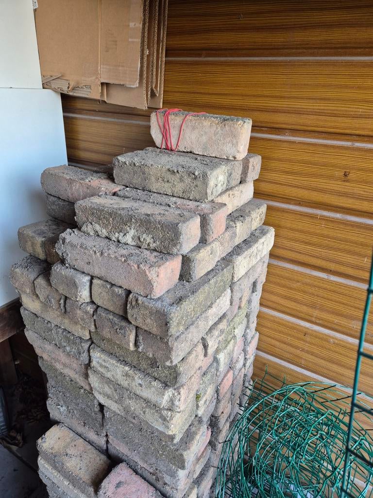 Gebruikte bakstenen voor diverse projecten, Ophalen, Gebruikt, Bakstenen