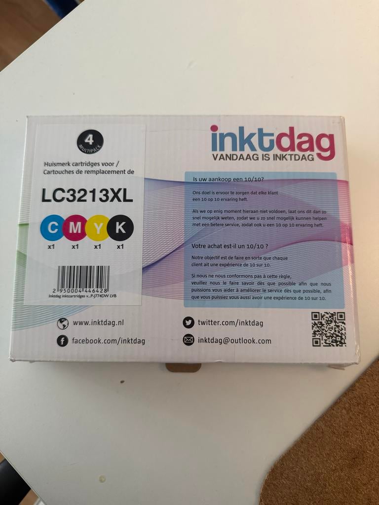 Brother Inkt Cartridges LC3213XL nieuw, Ophalen of Verzenden, Nieuw, Cartridge