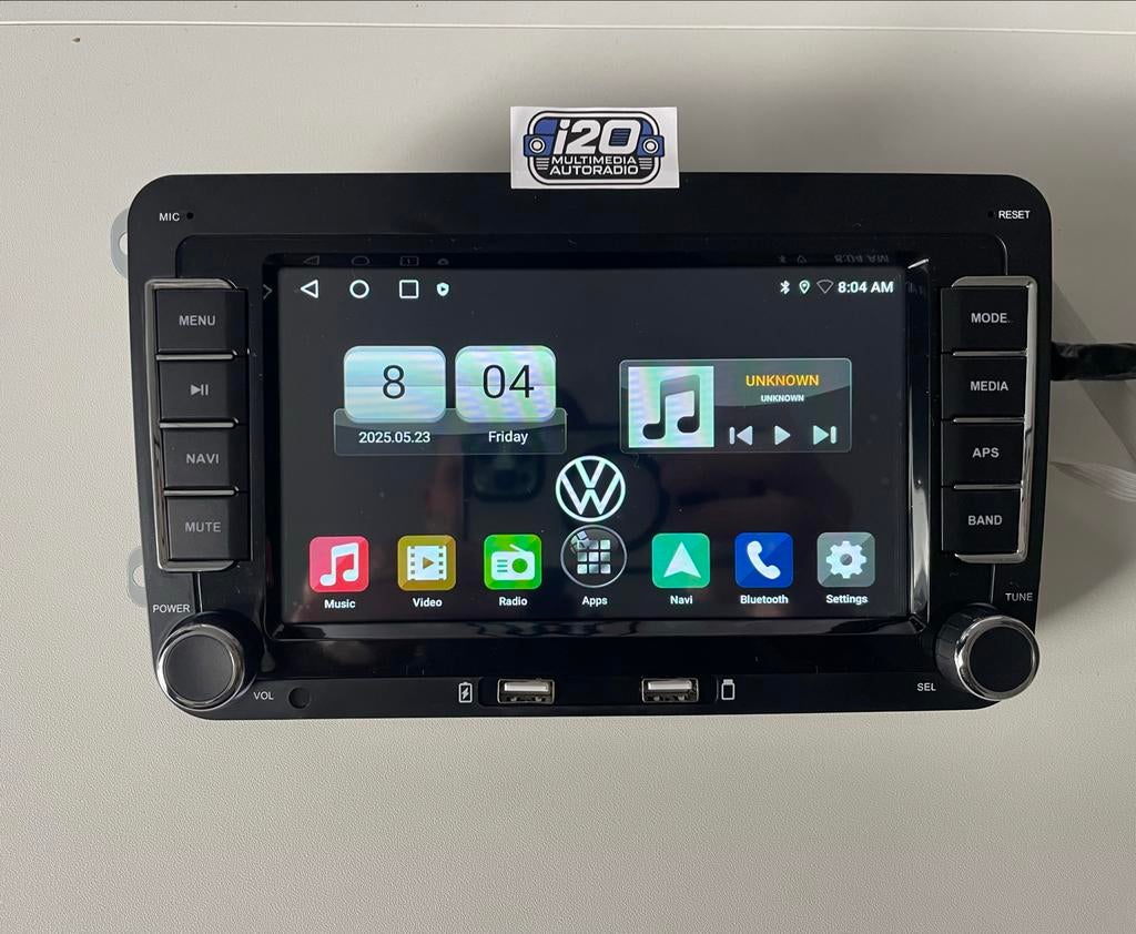 Nieuwe Autoradio Apple CarPlay / Android Auto VW Golf / Polo, Ophalen of Verzenden, Nieuw