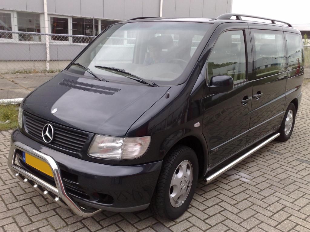 Mercedes-Benz Vito W638 Sidebars rechte buis, Niet ingevuld, Niet ingevuld, Niet ingevuld
