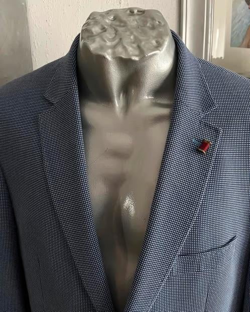 Digel blauw colbert maat 54[v], Ophalen of Verzenden, Zo goed als nieuw, Maat 52/54 (L), Blauw