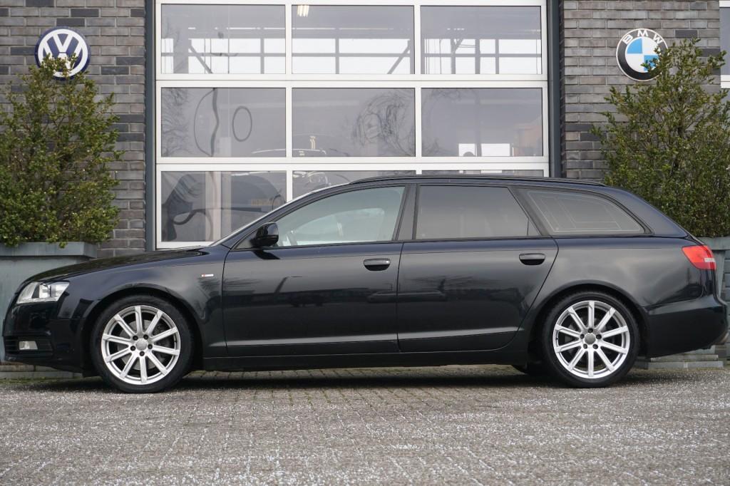 Audi A6 AVANT 2.0 TFSI AUT. S-LINE CLIMA - NAVI - TREKH., Euro 5, 4 cilinders, 1984 cc, Zwart