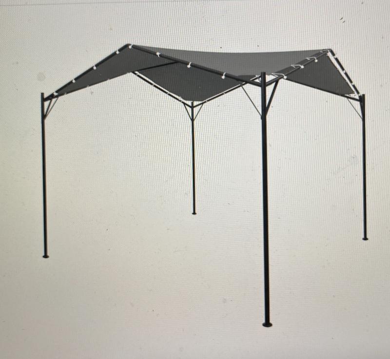 Prieel luifel 4x4 meter, nieuw in de doos, Ophalen, Nieuw