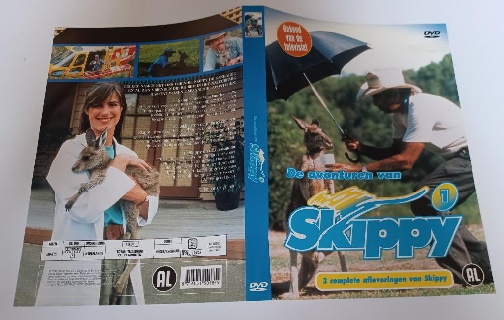 Skippy de avonturen van 1, Avontuur, Alle leeftijden, Ophalen of Verzenden, Zo goed als nieuw