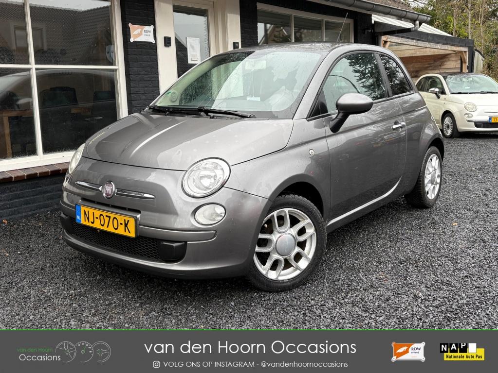 Fiat 500 1.2 Sport AIRCO | APK OKT | MEENEEMPRIJS | HALFLEDE, Euro 5, Gebruikt, 1242 cc, 4 cilinders