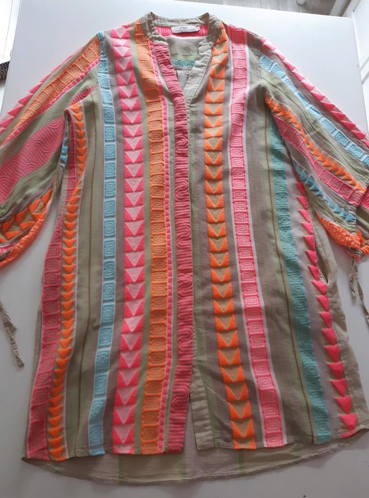 Jurk Devotion maat S nieuwstaat 100 % katoen, Kleding | Dames, Jurken, Zo goed als nieuw, Maat 36 (S), Ophalen of Verzenden