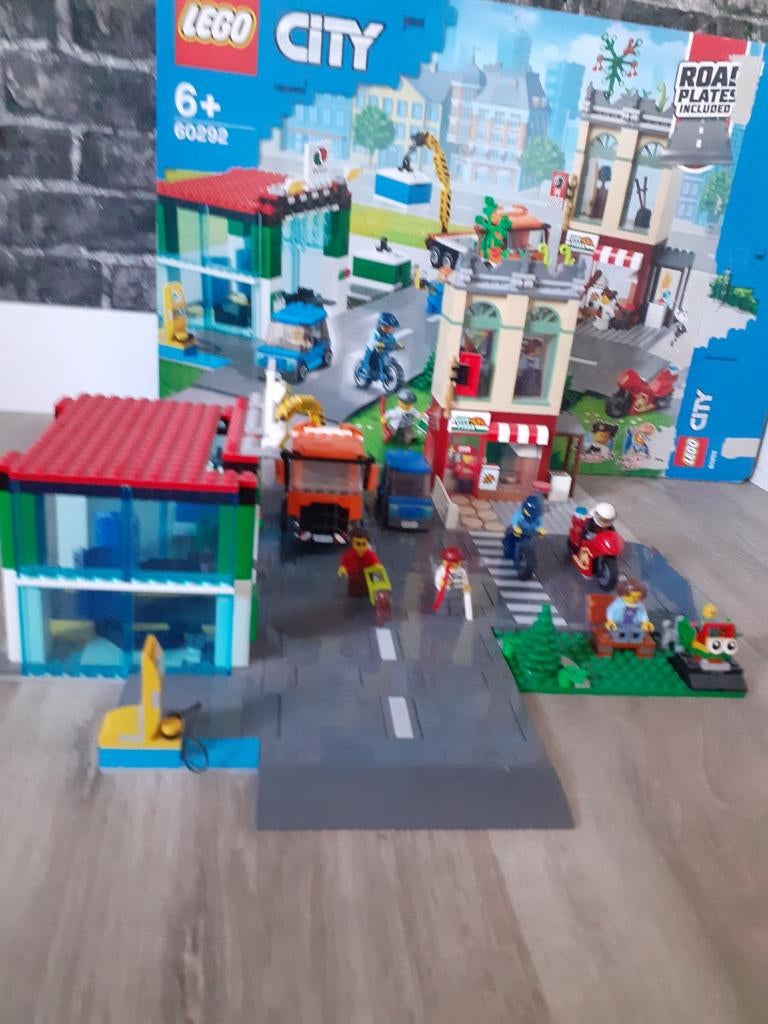 Te koop: lego city 60292 stadscentrum, Ophalen of Verzenden, Gebruikt, Complete set, Lego