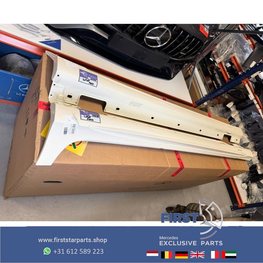 W218 X218 CLS AMG ZIJSKIRT LINKS RECHTS DORPEL LIJST Mercede, Gebruikt, -, Links, Ophalen of Verzenden
