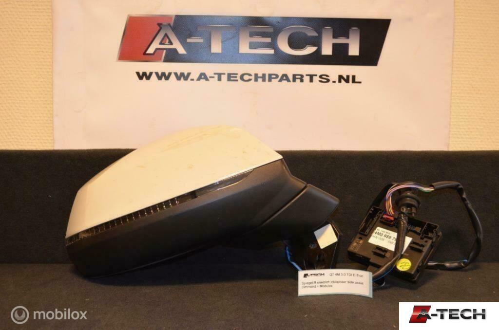 Buitenspiegel rechts Audi Q7 4M dimmend inklapbaar 15-'18, Auto-onderdelen, Spiegels, Audi, Gebruikt, Audi, Ophalen of Verzenden