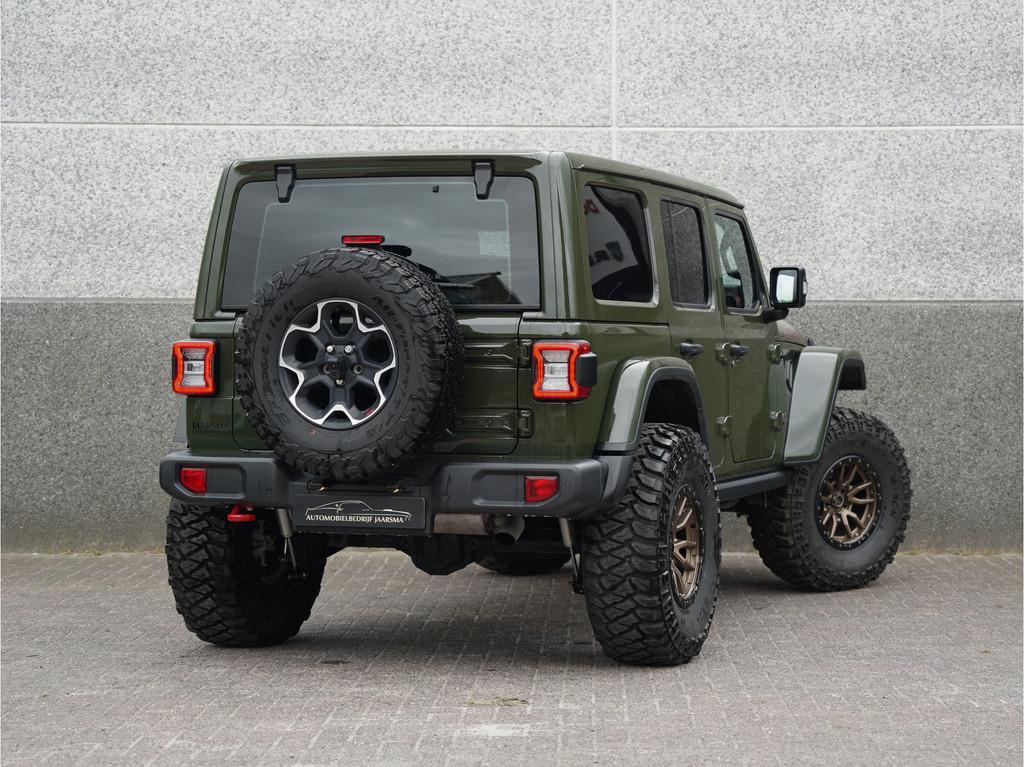 Jeep Wrangler 4-Door Rubicon | Grijs kenteken |Liftkit |37", Auto's, Jeep, Automaat, 12 maanden, Zwart, 4 cilinders