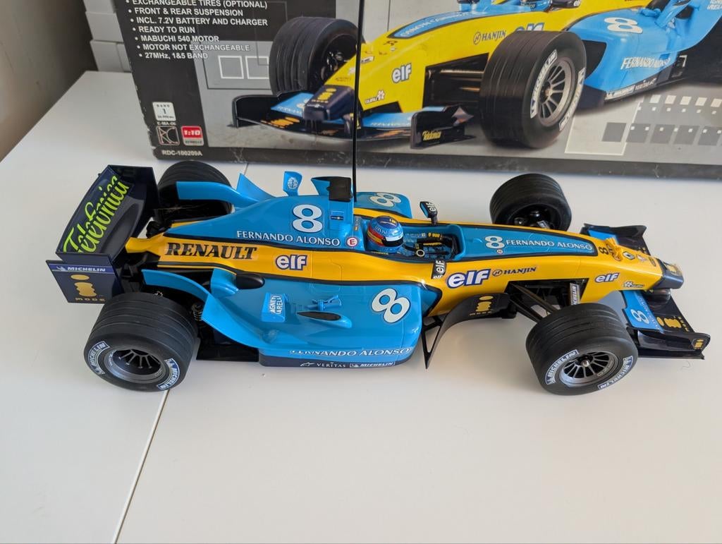 Renault F1 Fernando Alonso afstandsbestuurbare auto, Ophalen of Verzenden
