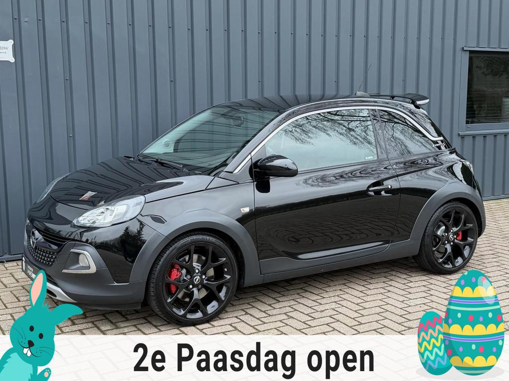 Opel ADAM 1.4 Turbo Rocks S 150 PK/INFINITY SOUND!/FACELIFT!, Voorwielaandrijving, Gebruikt, Zwart, 4 cilinders