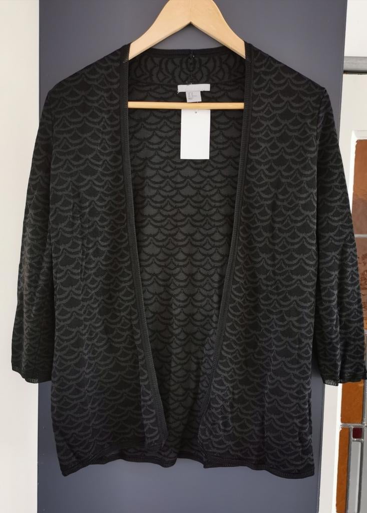 H&M vest mt. M, Maat 38/40 (M), H&M, Verzenden, Zwart