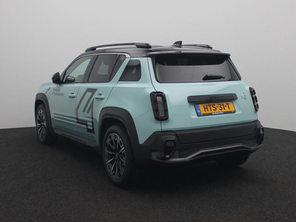Renault 4 E-Tech electric comfort range iconic 52 kWh | Demo, Auto's, Stof, 150 pk, 31 min, Origineel Nederlands